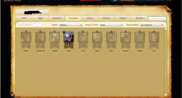 Conta de league of legends
