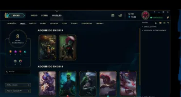 CONTA DE LEAGUE OF LEGENDS