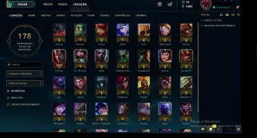 CONTA DE LEAGUE OF LEGENDS