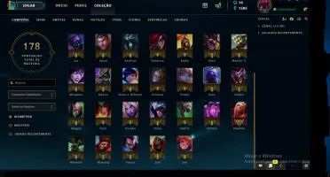 CONTA DE LEAGUE OF LEGENDS