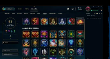 CONTA DE LEAGUE OF LEGENDS