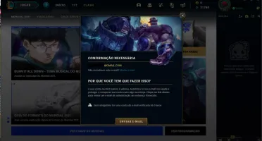Conta LOL - Platina IV, 68% de WR(E-MAIL NÃO VERIFICADO)