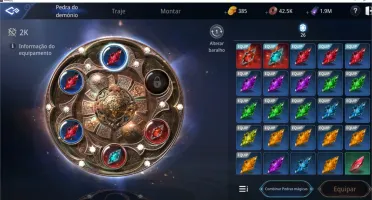 Conta mir4 Lvl 70 - 77k power, 3p4 pets épico, clã dominante