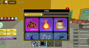 Conta de blox fruits