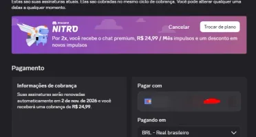 Vendo conta Discord (Bugada Diamante)