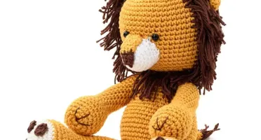 Léo, o Leão em Amigurumi