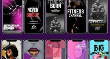 700 Templates Stories PSD Premium: Envio Auto