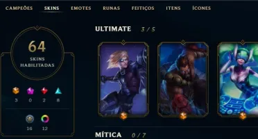 Conta de LOL FULL CAMPS barata 65skins
