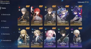 Conta Genshin Impact Vários 5 Estrelas + Conta Star Rail