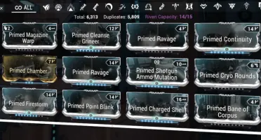 Conta de Warframe Maestria 21