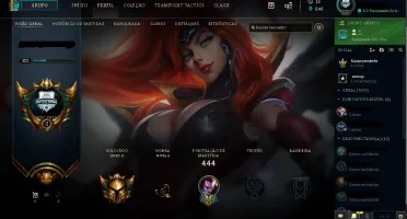Conta Legue of Legends Ouro 2