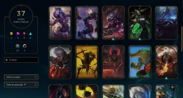 Conta Legue of Legends Ouro 2
