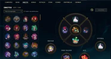 Conta prata 3 com 155 Champs e 159 Skins + 6 Vitoriosas