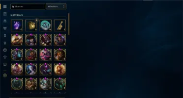 Conta prata 3 com 155 Champs e 159 Skins + 6 Vitoriosas