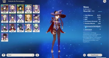 GENSHIN IMPACT - AR 44  - MONA , VENTI