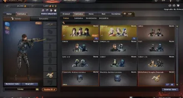 Conta Crossfire 9 Vips e m.ns
