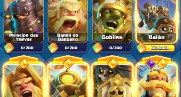 Clash Royale Torre 16, Cv2081, 16k+💎, Arenas Sazonais