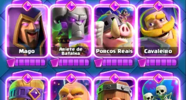 Clash Royale Torre 16, Cv2081, 16k+💎, Arenas Sazonais