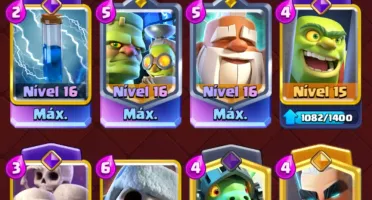 Clash Royale Torre 16, Cv2081, 16k+💎, Arenas Sazonais