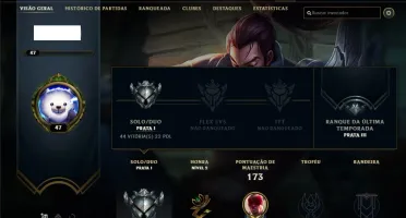Conta prata 1 com 60 champs e 19 skins