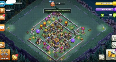 Clash of Clans Cv13 full + Vila do construtor full