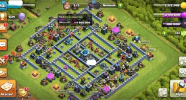 Clash of Clans Cv13 full + Vila do construtor full