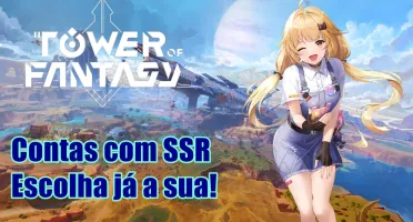 Contas Tower of Fantasy com personagens SSR