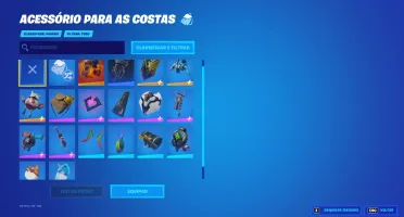 conta fortnite com algumas skins e passe