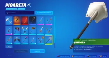 conta fortnite com algumas skins e passe