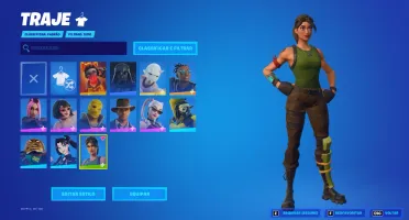 conta fortnite com algumas skins e passe