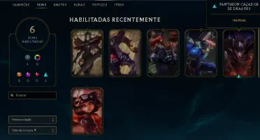Conta B4 - Honra 5 ! Skins Lendárias.