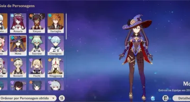 Conta com Ayaka, Tartaglia, Mona e espinha celestial AR45
