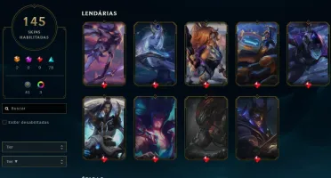 Conta Valorant e lol com skins
