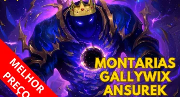 Montaria Gallywix e Rainha Ansurek Mitico 100% Garantida