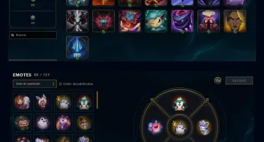 CONTA LEAGUE OF LEGENDS COM123 LENDAS TFT TEAMFIGHT TACTICS