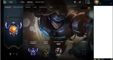 CONTA LEAGUE OF LEGENDS DIAMOND 4