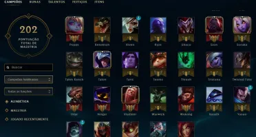 Conta League Of Legends 61 Champ 36 Skins Borda Ouro