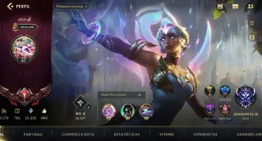 Conta wildrift, peak GM, atual d3