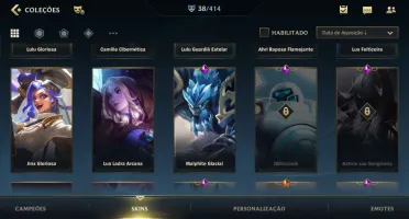 Conta wildrift, peak GM, atual d3