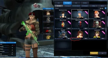 Vendo conta do Point Blank Tenente Coronel com muitos itens