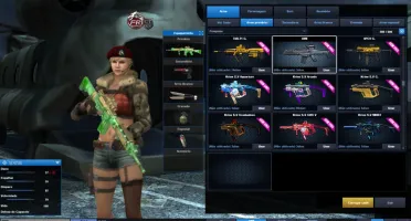Vendo conta do Point Blank Tenente Coronel com muitos itens