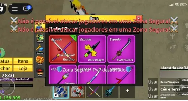 Conta Blox Fruits Lvl Max (2840) • Ghoul V4 • Godhuman.