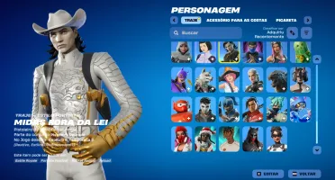 Conta Fortnite | 93 Skins | Outlaw Midas | Entrega automátic