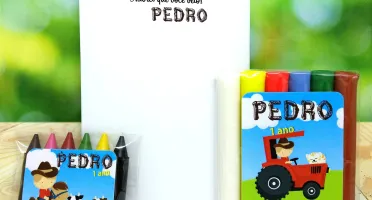 Baby Kit Colorir e Modelar Fazendinha
