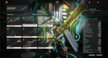 Conta Warframe Maestria-29