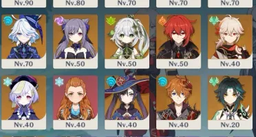 Ótima Conta de Genshin + Conta de Honkai Impact 3rh