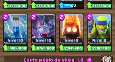 Conta de Clash Royale com 13 Lendárias