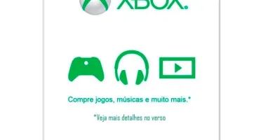 Microsoft Gift Card R$ 50 - Xbox Live Brasil
