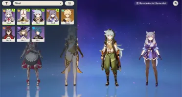 Conta AR7 Keqing + RazorC1 + Ningguang + Xingqiu