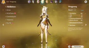 Conta AR7 Keqing + RazorC1 + Ningguang + Xingqiu